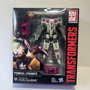 Transformers Power of the Primes Voyager Class Decepticon Hun-Gurrr New
